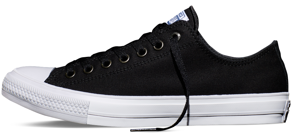 Converse chuck best sale ii black
