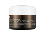 Скраб с черным сахаром и медом MIZON. Honey black sugar scrub