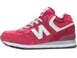 New Balance 574 High Red зимние
