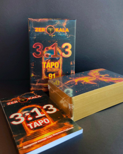 Таро 3 13 Мир Живой и Мир Иной Маржены Горбовой, с инструкцией и золотыми срезами.