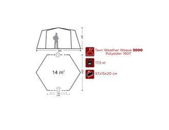 Тент-шатер INDIANA Community