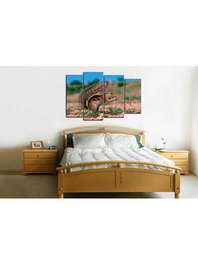 Модульная картина "Маленький грызун"