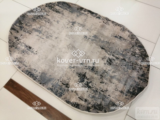 Ковер GLORIA A0270A GREY / 1,25*1,8 м овал