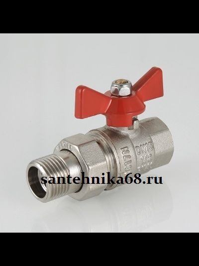 Кран шаровый с американкой Valtec 1/2 3/4 1 11/4 Валтек