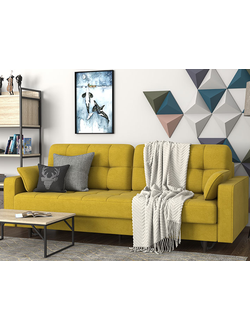 ДВУСПАЛЬНЫЙ ПРУЖИННЫЙ ПРЯМОЙ ДИВАН-КРОВАТЬ ОРЛЕАН, ПРОЧНЫЙ МЕТАЛЛОСКЕЛЕТ, СО СПАЛЬНЫМ МЕСТОМ И МЕХАНИЗМОМ ПАНТОГРАФ