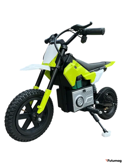 Детский электромотоцикл Coolco желтый