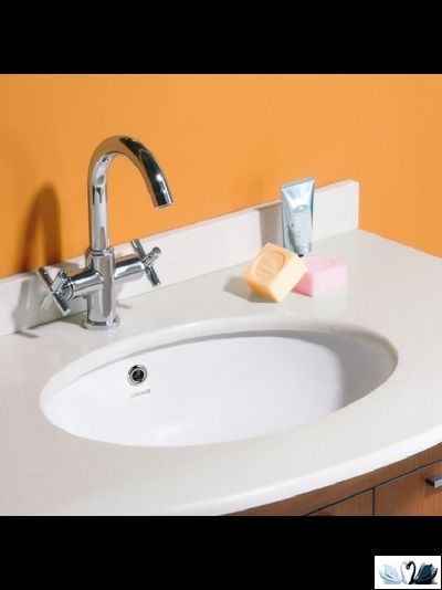 Раковина Creavit TP211 33 х 43 см, врезная снизу, TP211-00CB00E-0000