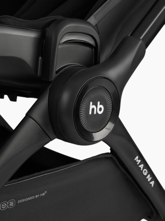 Коляска прогулочная и автокресло Happy Baby Magna Black