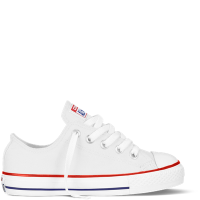 кеды Converse All Star Optical White Белые низкие детские