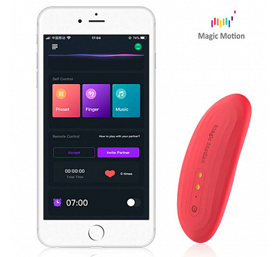 861139 Клиторальный стимулятор в трусики Magic Motion Nyx