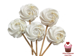 Безе на палочке Белое