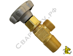 Вентиль кислородный БАМЗ ВК-94-01 W27.8 - G3/4 20МПа