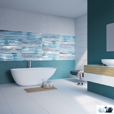 Плитка настенная Gracia Ceramica Marella white wall 01 30 х 90 см белый
