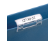 Подвесные папки А4/Foolscap (406х245 мм), до 80 листов, КОМПЛЕКТ 10 шт., синие, картон, BRAUBERG (Италия), 231793