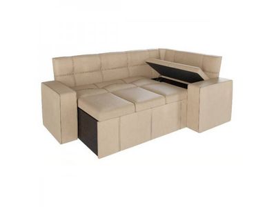 Скамья угловая Квадро тип 4 СП Коричневый (Бонмебель)