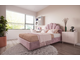 Кровать "Ксю" пыльно-розового цвета