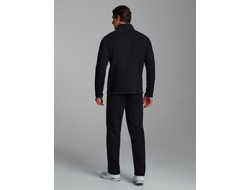 Теплый спортивный костюм мужской  12SKM-1464, черный