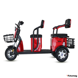 Электроскутер Трицикл GreenCamel Пони Z8 Красный