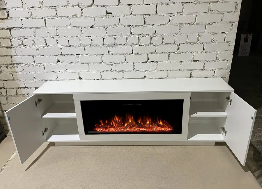 Линейный электрический камин Майами