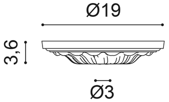 Декор R11 - d19см