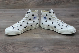 Converse Play Comme Des Garcons высокие белые