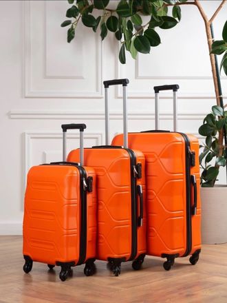 Чемодан маленький Top Travel ABS S оранжевый