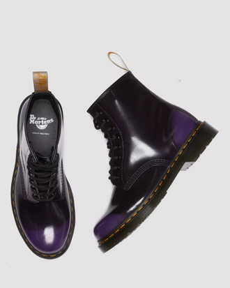 Ботинки Dr Martens 1460 Vegan Lace Up фиолетовые