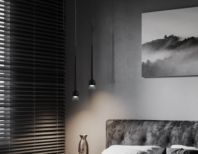 Светильник светодиодный трековый для шинопровода Magnetic Ultra Slim GV 1644 BK черный IP20 9W 4200K 48V D75*1500