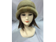 Шапка женская норковая Шляпка №1 Лилия натуральный мех зимняя, муар арт. Цх-0030