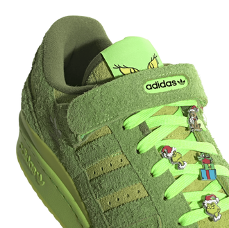 Adidas Forum Low The Grinch сбоку