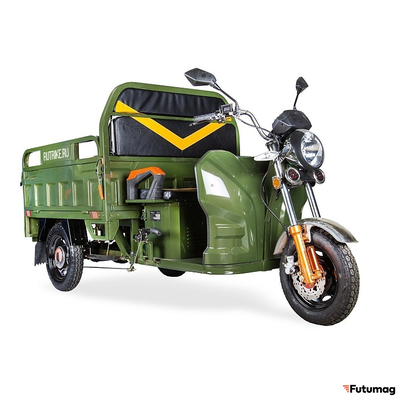 Грузовой электротрицикл Rutrike Дукат 1300 60V1000W зеленый
