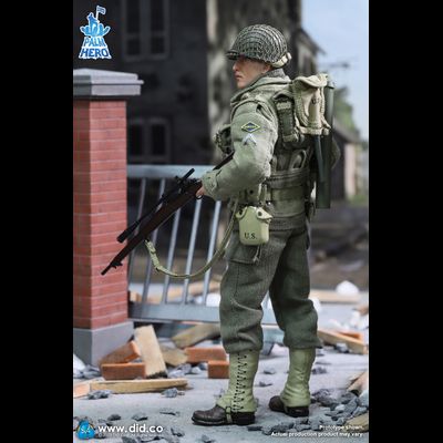 РЯДОВОЙ ДЭНИЭЛ ДЖЕКСОН (СПАСТИ РЯДОВОГО РАЙАНА) - КОЛЛЕКЦИОННАЯ ФИГУРКА 1/12 scale Palm Hero Series WWII US 2nd Ranger Battalion Series 2 – Private Jackson (XA80009) - DID