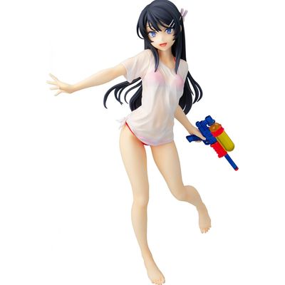 Фигурка 1/7 Маи Сакурадзима (Sakurajima Mai Water Gun Date Ver.)
