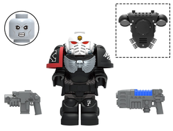 Конструктор фигурка Космодесантник, легион Гвардия Ворона, Вархаммер 40000 (Warhammer 40k)