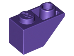 Slope, Inverted 45 2 x 1, Dark Purple (3665 / 4656081 / 6250643)