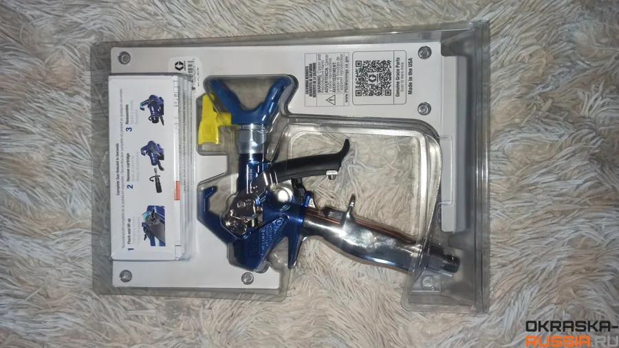 Окрасочный пистолет Graco Contractor PC [артикул Грако - 17Y043] - производство США. Фото 2