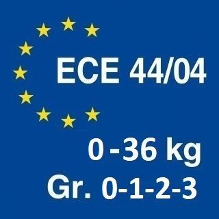 европейскому стандарту ECE R 44/04