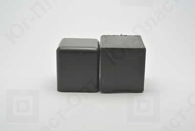 Заглушка для труб наружная опора 25х25-1000 штук/лпф 1