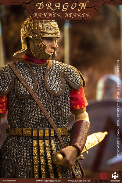 Знаменосец римской ауксилии - КОЛЛЕКЦИОННАЯ ФИГУРКА 1/6 Empire Series-Dragon Banner Bearer (HH18044) - HHMODEL x HAOYUTOYS