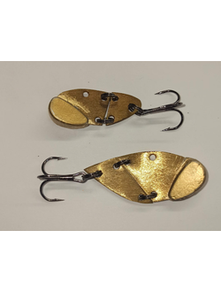 Блесна цикада составная 19гр золото (ручная работа)