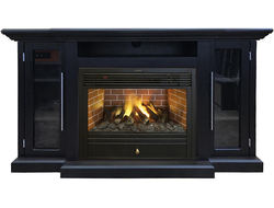 Электрокамин Элтон LUX BL с очагом 3D Novara 26