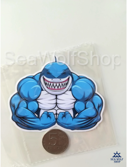Наклейка оракал №18 Акула