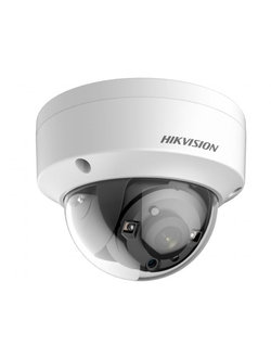 DS-2CE56F7T-VPIT  3Мп уличная купольная HD-TVI камера с EXIR-подсветкой до 20м  (2.8 mm) (3.6 mm) (6 mm)