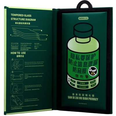 Защитное стекло Remax "Антишпион"