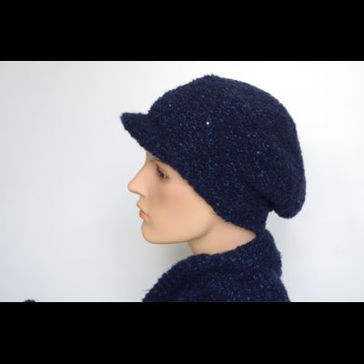 Итальянский шарф платок Vizio Италия 8037 S синий