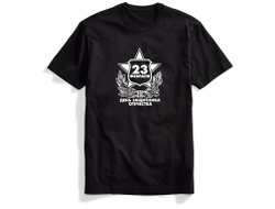 Футболка чёрная #2 на 23 февраля