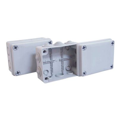 KSC КОРОБКА РАСПРЕДЕЛИТЕЛЬНАЯ ДЛЯ ОТКРЫТОГО МОНТАЖА   с резиновыми вводами 190x240x70