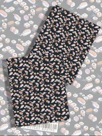 Тетради с СУШИ 4 дизайна - 48 листов