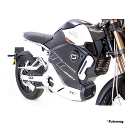 Электромотоцикл Super Soco TC Max (Спицованные диски) Желто-черный