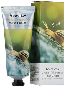 Крем для рук с экстрактом улитки FarmStay Visible Difference Snail Hand Cream оптом